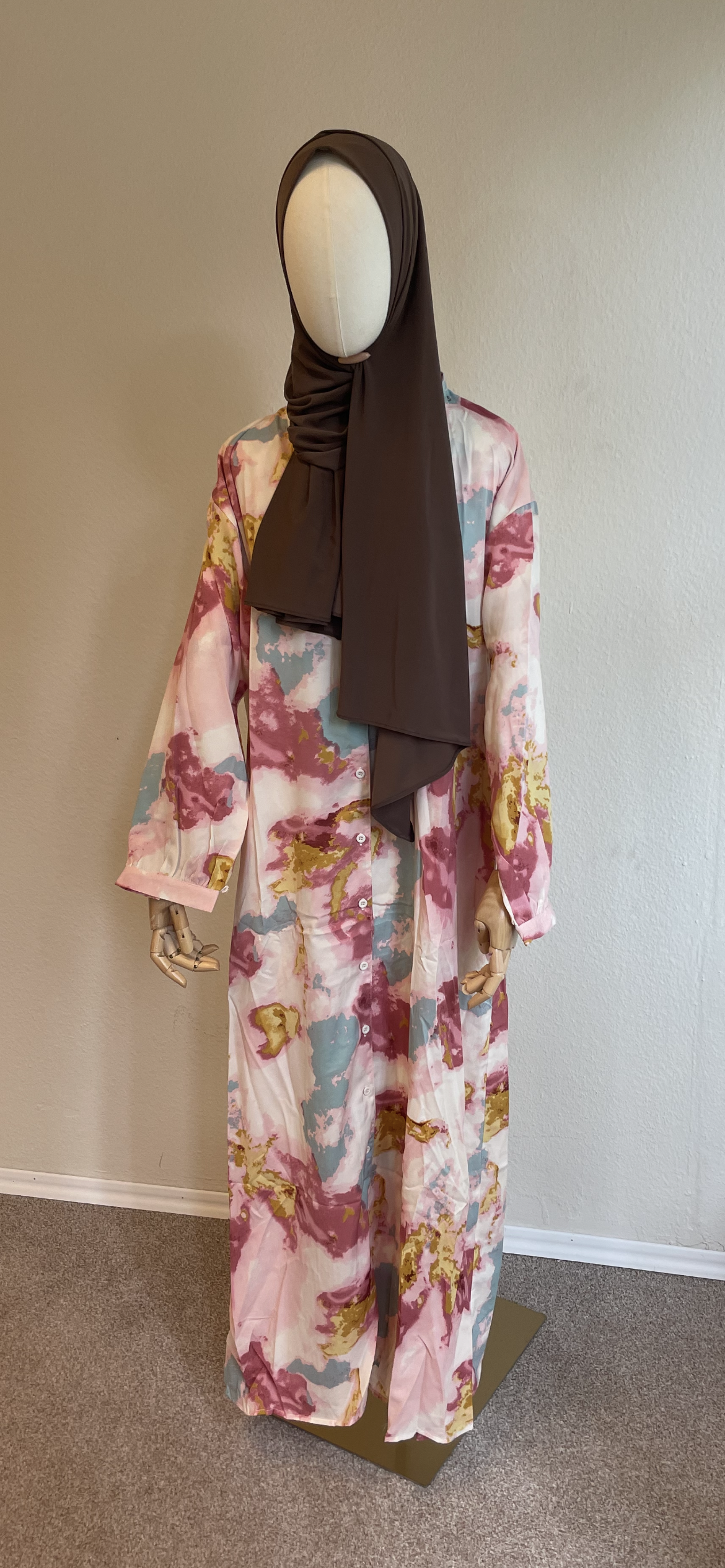 Rosa Fleckiges Kleid